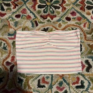 Arizona striped tube top, size: medium